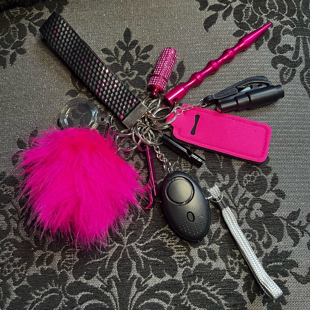 Safety Keychains (various colours)